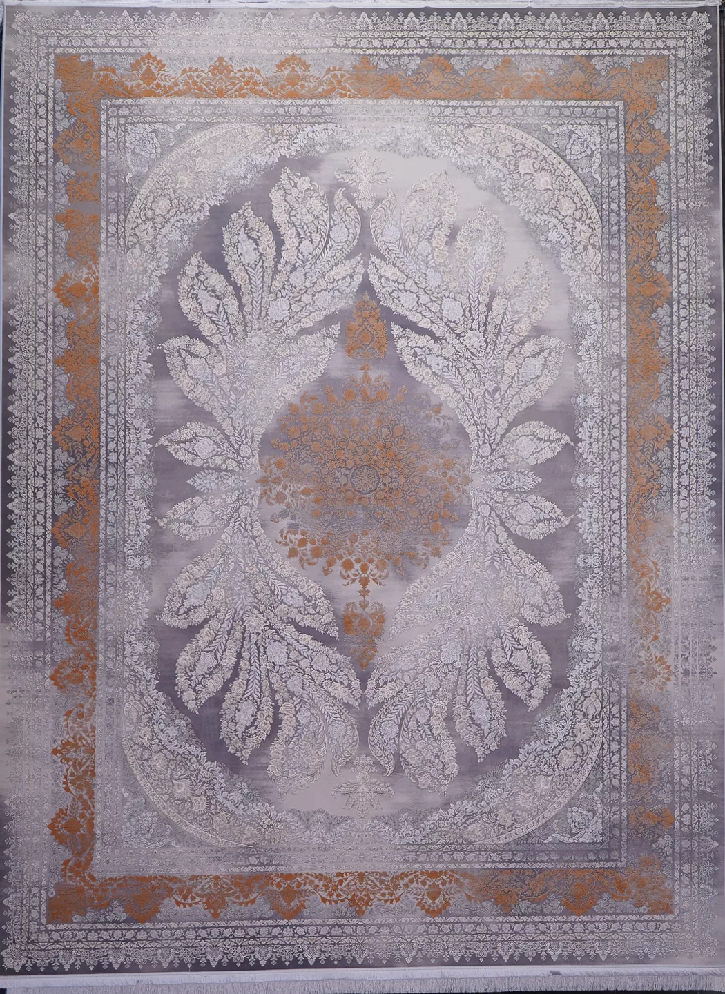 فرش ملکه 1500 شانه تراکم 4500 ساده