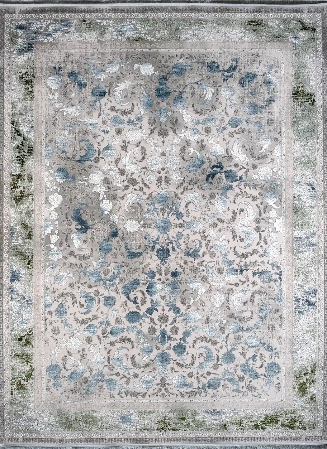  فرش کد 402522 700شانه تراکم 2550 گل برجسته