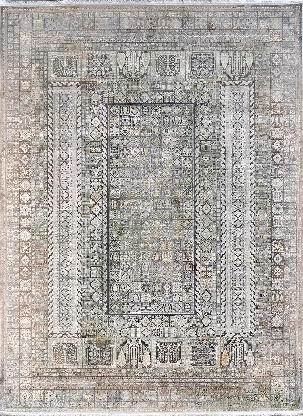 طاق بستان خشتی 1200 شانه تراکم 3600 گل برجسته 