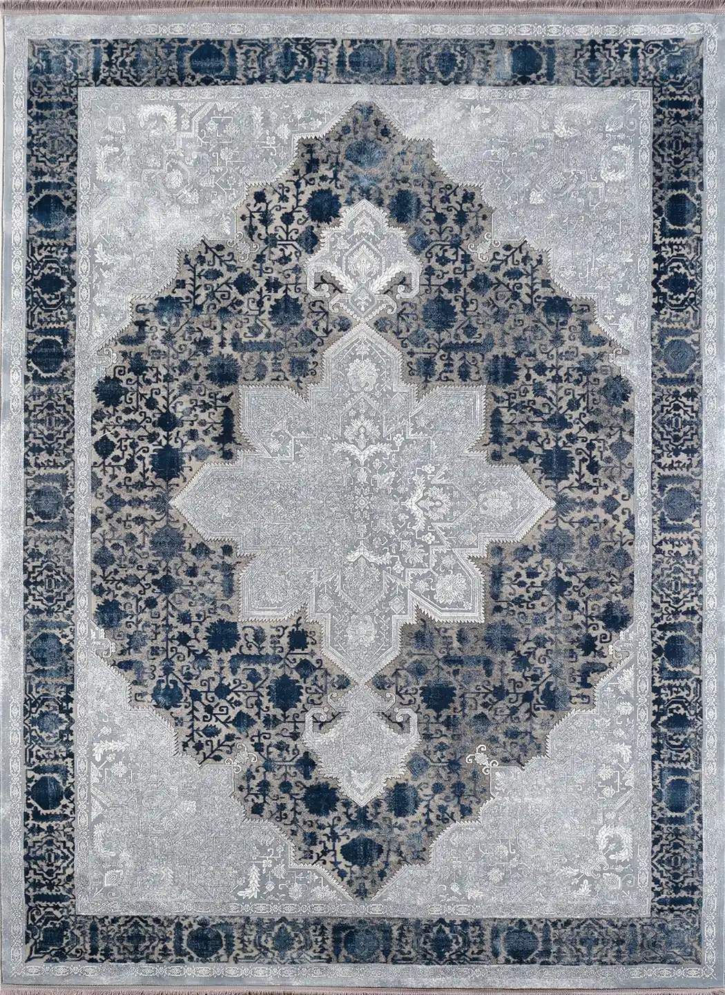 فرش کد 70064 700 شانه تراکم 2550 گل برجسته  