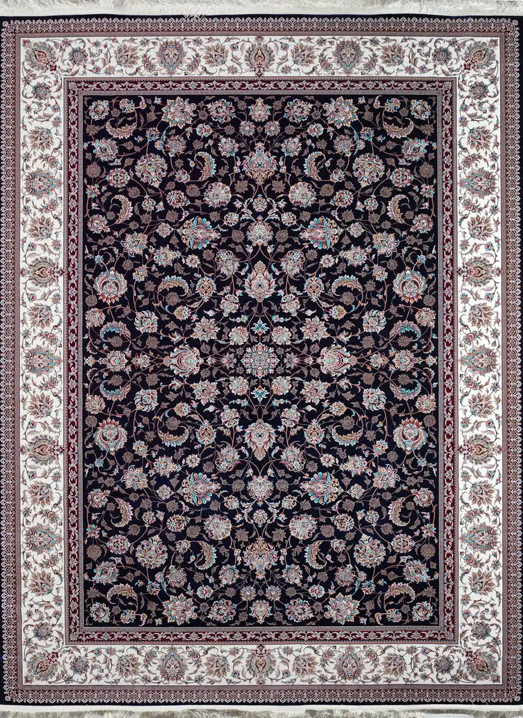 فرش کد 12862 1200 شانه تراکم 3600 کف ساده