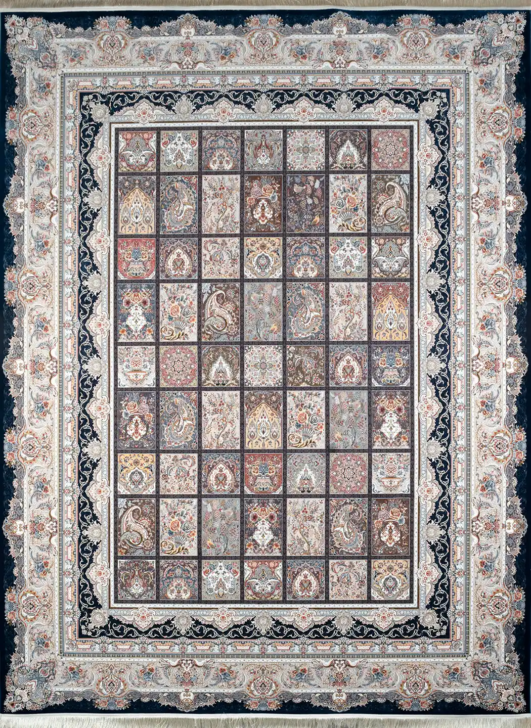 فرش خشتی 1500 شانه تراکم 4500