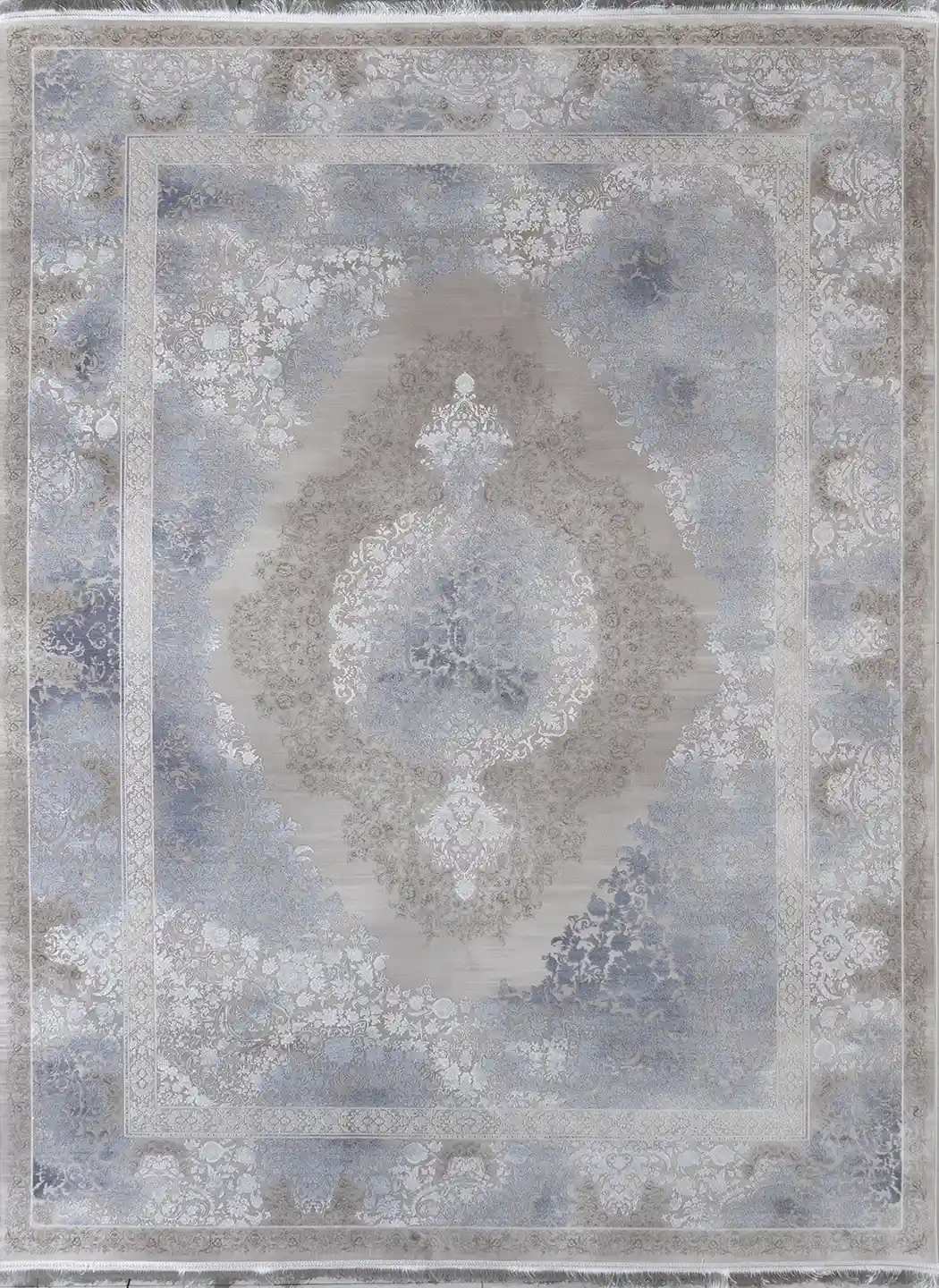 فرش کد 741122 1200 شانه تراکم 3600 گل برجسته