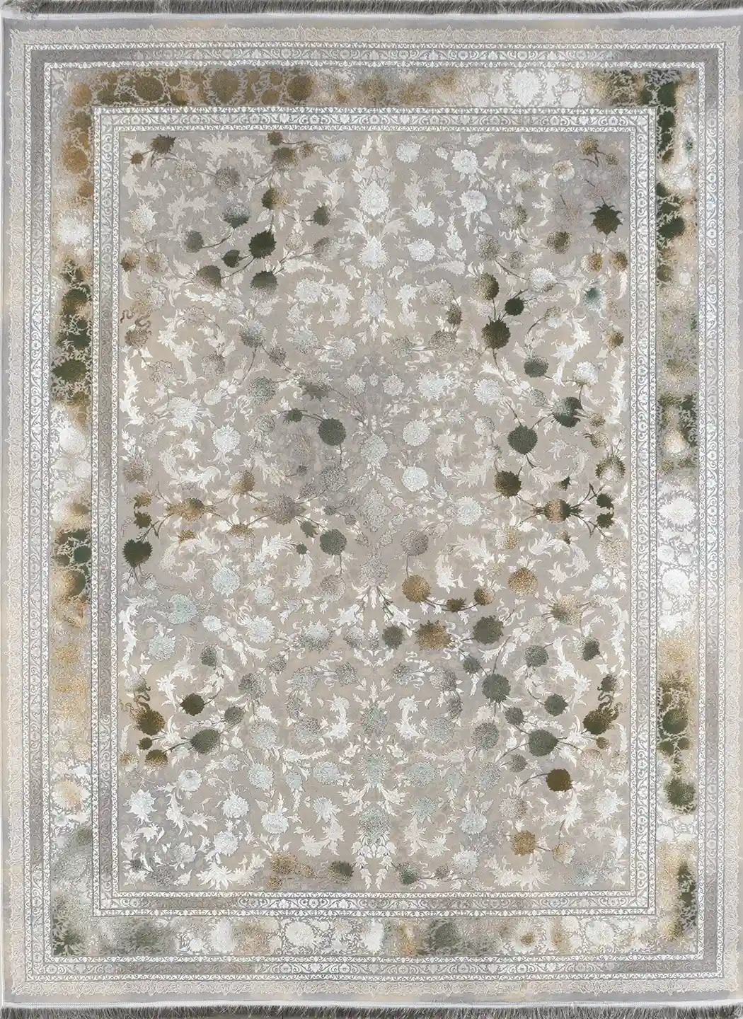 فرش کد 2030 1200 شانه تراکم 3600 گل برجسته 