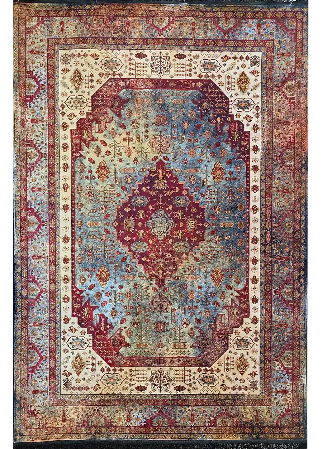 فرش کد 8002 1200 شانه تراکم 3600 کف ساده 