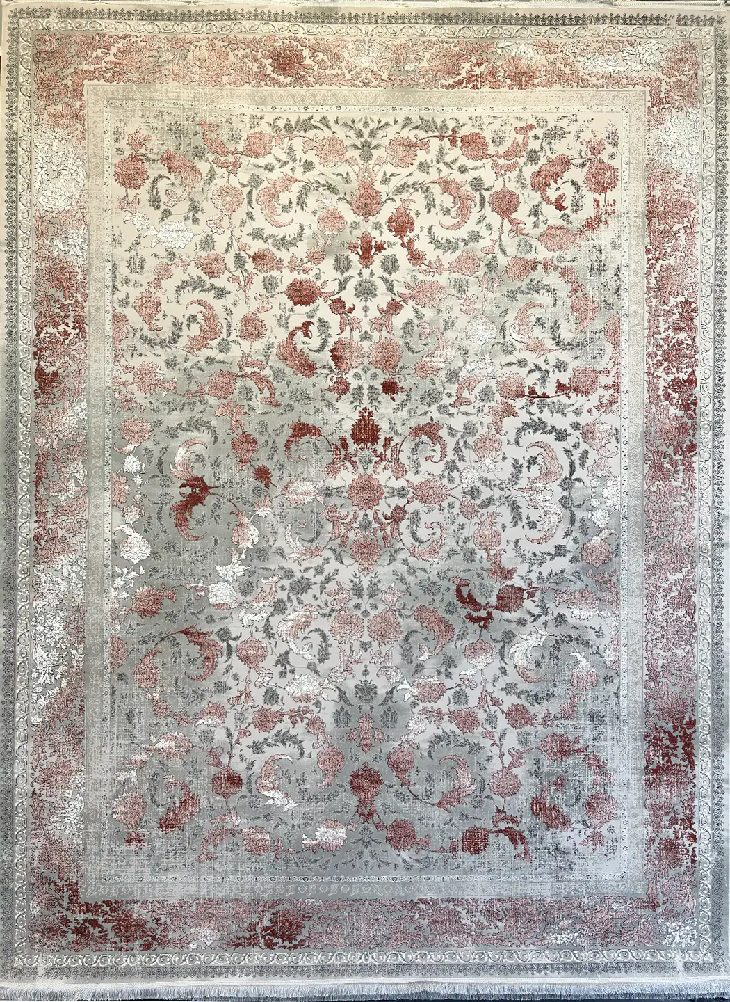 فرش 402822 700 شانه تراکم 3000 گل برجسته